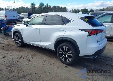 2018 Lexus Nx 300 F Sport z USA, uszkodzony, nr VIN JTJBARBZ8J2170261